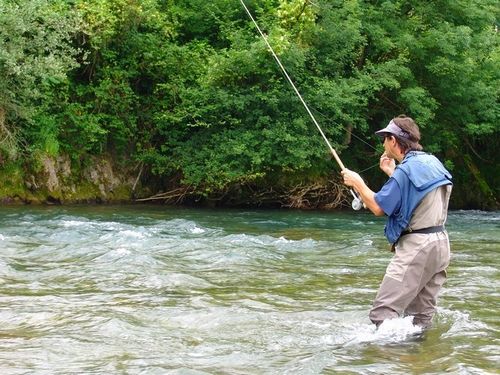 La pêche une passion, la rivière une Une canne nommée: RS TORRENT .