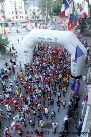 Déplacement Marathon du Mont-Blanc