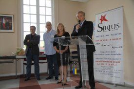 Un chèque pour une bonne cause !