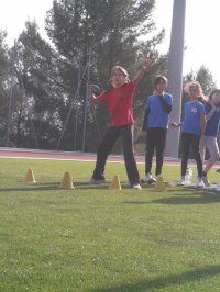 Nos poussins à la Lauvette!! 