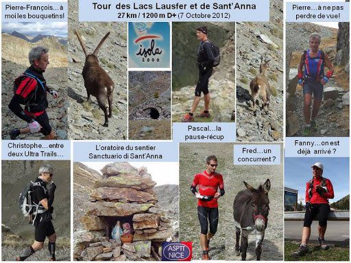Tour  des Lacs Lausfer et de Sant’Anna (Isola 2000) – Sortie Trail