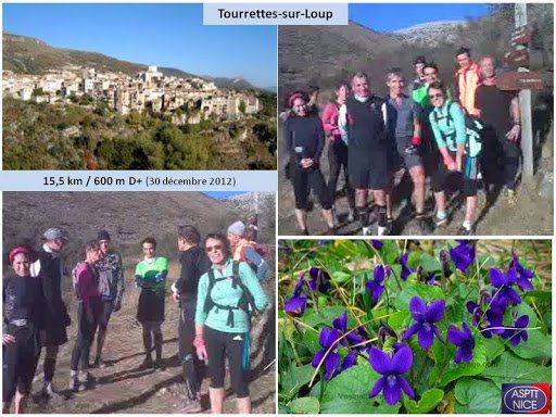Sortie Trail de la Saint Sylvestre 2012 – Tourrettes-sur-Loup
