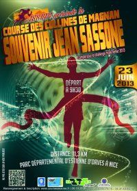 Course des Collines de Magnan 2013 (Nice) - La 2ème marche du podium pour Arnaud 