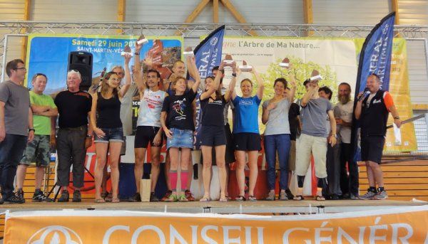 Trail de Valberg 2013 - Podium senior pour Aurélie sur le 46 km