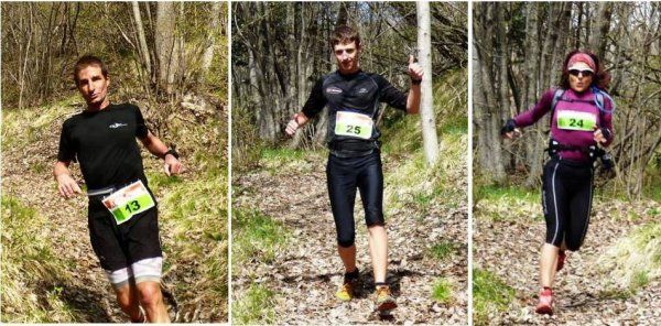 Le Brise Glace 2014 (La Brigue) – Fred 1er, Guillaume 2ème et Sylvie 2ème Femme