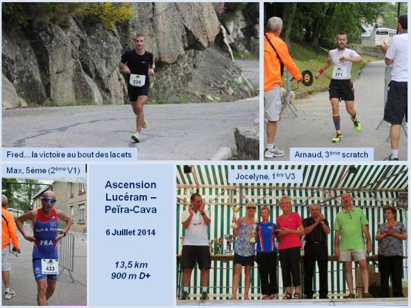 Lucéram - Peïra-Cava (06) - Victoire de Fred Gayol, podium scratch pour Arnaud Folco