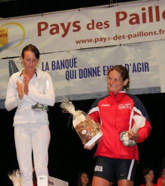 Les Foulées Contoises 2014 (Contes - 06) - Podium Féminin pour Marylène Draillard