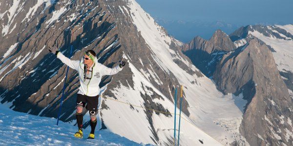 Ice Trail Tarentaise 2014 (Val d’Isère – 38) – Bruno Lagarde « limite la casse »