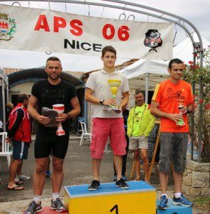 La Ronde de Thiery 2014 - Podium Senior pour Sebastien Bertoni