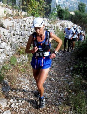 Course des Cimes du Mercantour 2014 (Auron) – Nathalie Saupagna 2ème Féminine