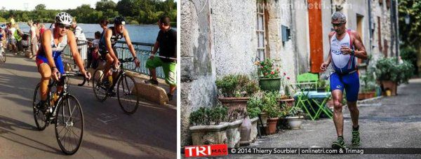 L'ASPTT Nice Athlétisme au Triathlon des Gorges de l'Ardèche 2014
