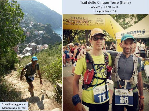 L’ASPTT Nice au « Trail delle Cinque Terre » 2014 – Golfo dei Poeti (La Spezia - Italie)