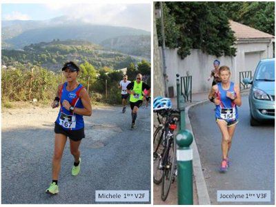 Course du Trophée 2014 (La Turbie) – Arnaud Folco 2ème, Maximilien Maccio 3ème, Michele Simoncelli 1ère V2, Jocelyne Gubbiotti 1ère V3