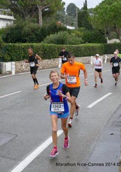 Marathon des Alpes-Maritimes 2014 – Frédéric Gayol Champion Régional de Marathon