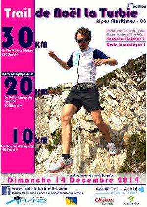 Trail de Noël de La Turbie 2014