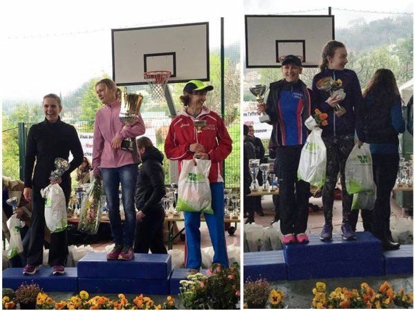 La Foulée des Baous 2015 (Saint-Jeannet) – Podiums scratch pour Fanny, Nathalie et Michele. Podiums pour David, Manuel, Patrick, Véronique, Fabien et Alain