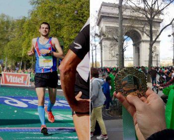 Marathon de Paris 2015 - "Contrat rempli" pour Nicolas Dalmasso