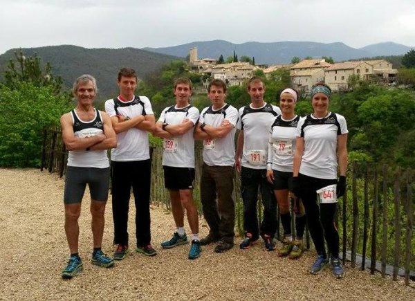 Le Trail Running Team en forme au Trail Drôme 2015 – Podium pour Fred Gayol