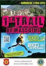 Trail de Massoins – Victoire d’Amaury D’Ayrenx (13 km), Guillaume Abry 2ème (20 km) Podiums Catégorie pour Camille Hahling et Sylvie Carmino