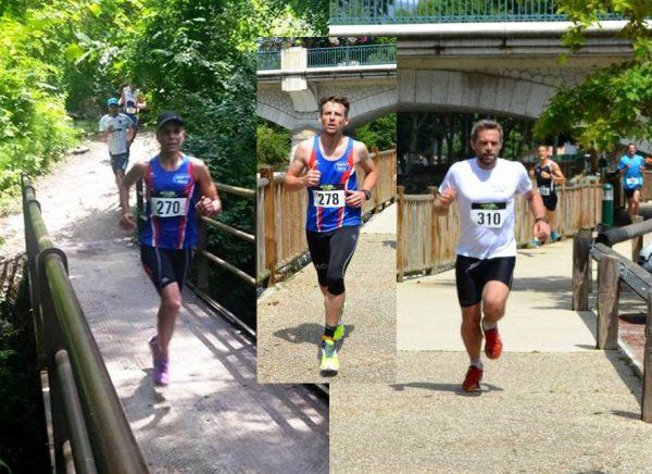 Foulée Villeneuvoise 2015 – Victoire de Fanny Mazella sur 10 km. Sébastien Bertoni 2ème du 5 km