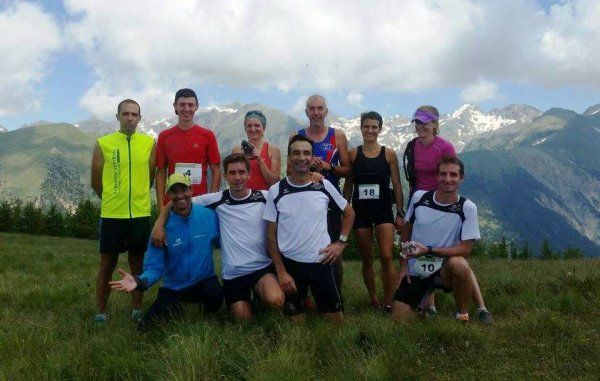 KV de Saint-Martin-Vésubie 2015 – Guillaume 3ème Scratch, Turquoise 2ème Féminine