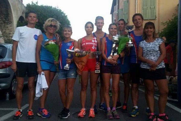 La Corrida de Ceba 2016 (Falicon) - Un bel hommage aux victimes de la Prom'