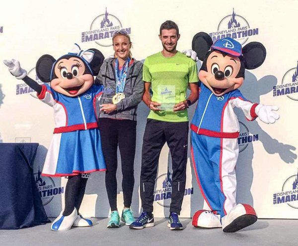 Semi-Marathon Disneyland Paris 2016 - Victoire de Nicolas Dalmasso