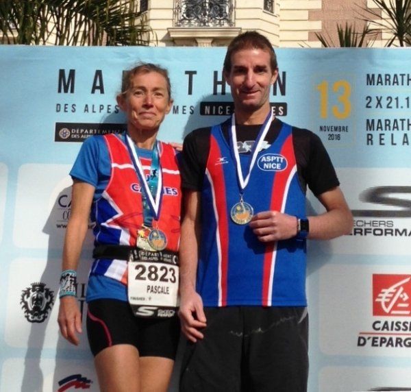 Marathon des Alpes-Maritimes - Fred Gayol Champion Régional 2016 de Marathon