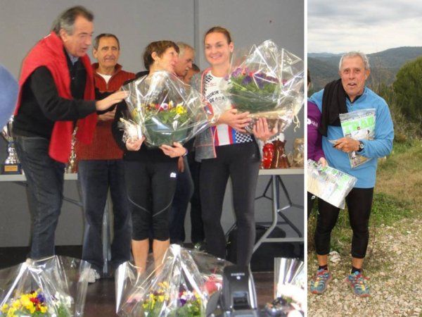 Trail de Roucassiero dau Tignet 2016 – Jany et Clary Nosmas "aux premières loges" !