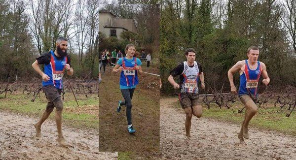 1/2 Finale PACA-Corse des Championnats de France de Cross 2016 (Rocbaron - Var) Qualification aux France de l'équipe Master et de Magali, Céline et Anthony