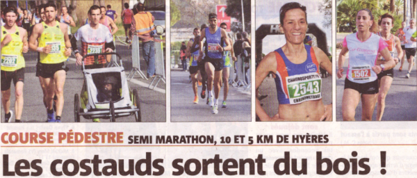 Semi et 10 km de Hyères 2017 - Victoire de Magali Reymonenq sur Semi-Marathon