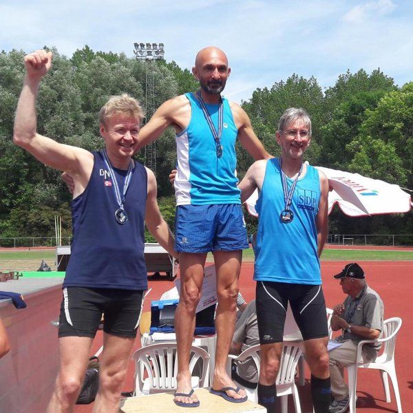 Jeux Européens du Sport d'Entreprise 2017 - JB en or sur 800m, 1500m, 5000m et 10km