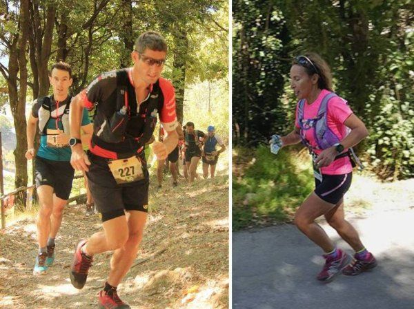 Trail des Alpes-Maritimes 2017 - Podiums pour Bastien sur 45 km et Isabelle sur 25 km
