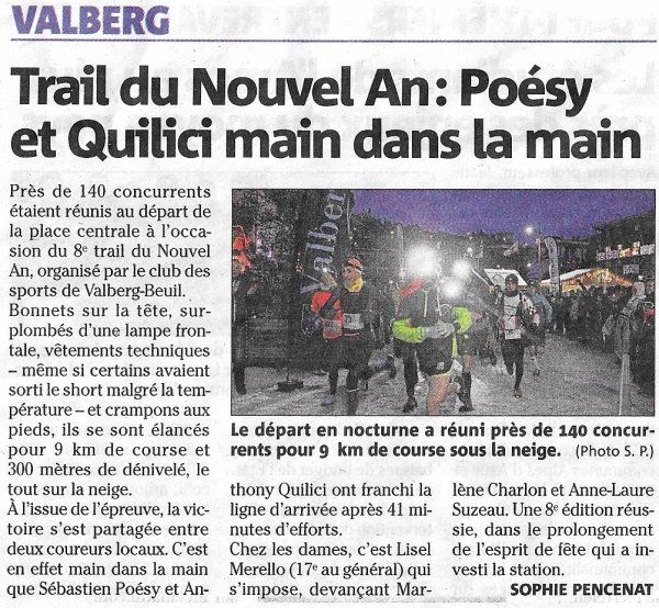 Snowtrail nocturne de Valberg 2018