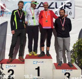 Trail d'Eze 2018 - Maximilien Maccio dans le Top 10 et 1er Master sur 19 km