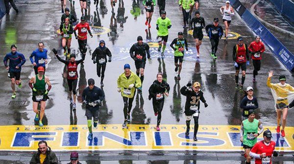 Marathon de Boston 2018 (USA) - Muriel Rolle contre vents et marées !