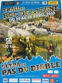 Ultra du Pas du Diable (St-Jean-du-Bruel, 12) - Premier ultra-trail pour Bastien Duvalet !