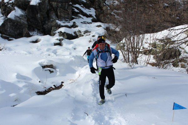 Trail Blanc de La Clarée (Névache, 05) 2019 - Top 10 féminin pour Jany Nosmas