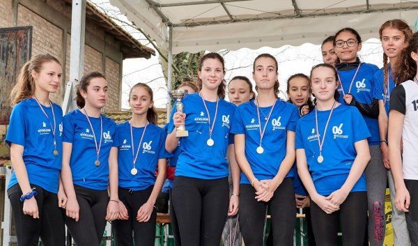 Inter-Comités de Cross-Country Minimes 2019 (Le Pontet, 84) - Heidi Roudil 3ème du 06