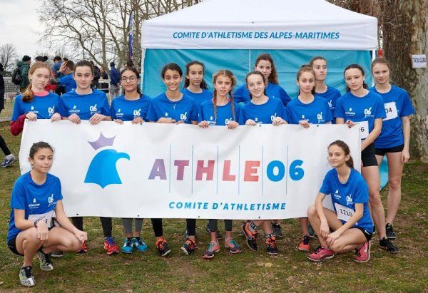 Inter-Comités de Cross-Country Minimes 2019 (Le Pontet, 84) - Heidi Roudil 3ème du 06