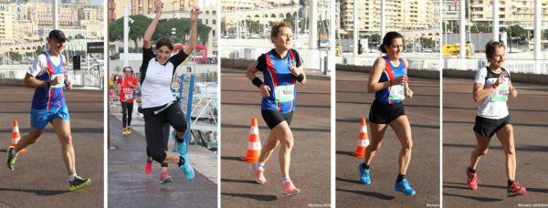 Monaco Run 2019 - Magali 3ème femme sur le 5 km route, huit podiums en catégorie