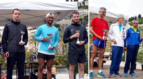 Ronde des Plages 2019 (Menton, 06) - Eric Descamps 2ème, l'ASPTT Nice 2ème