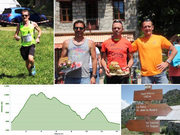 Trail de La Peïra 2019 (Le Suquet, 06) - Podium Master 1 pour Laurent Antoniucci (6ème)