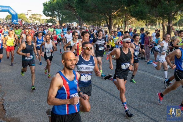 10 km de Fréjus 2019 (Var) - Podium Master 1 pour Moez Ammar