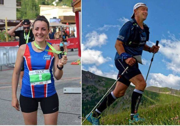 Mountain Trail Côte d’Azur - MTCA 2019 (Auron) - Emma Estève 3ème scratch sur 6 km. Pierre Touati 8ème sur 13 km