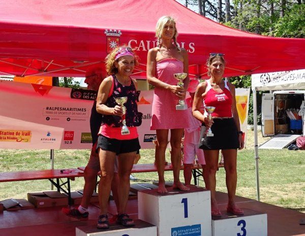 Trail des Sommets de Caussols 2019 - Isabelle Belia, 2ème Master 2 sur 29 km