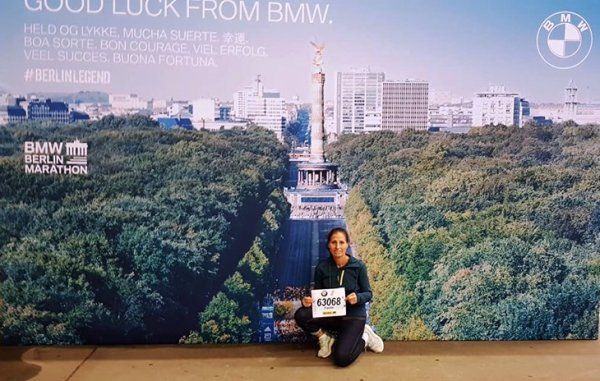 Le Marathon de Berlin 2019 avec Farida Melki pour l'ASPTT Nice Côte d'Azur