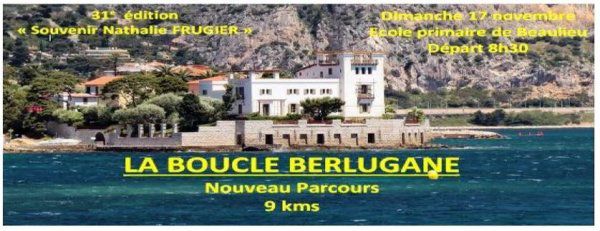 La Boucle Berlugane 2019 (Beaulieu-sur-Mer, 06) - Hugues 3ème, Cyril 7ème