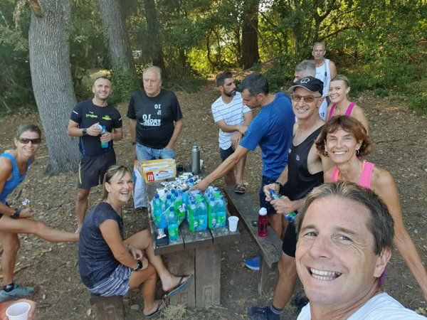 Parc de Vaugrenier, terre de fartlek préférée de l'ASPTT Nice Côte d'Azur...