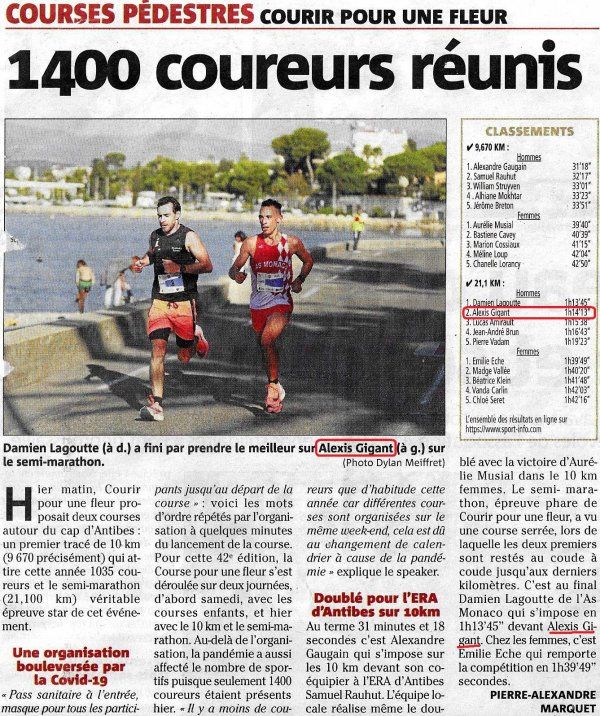 Courir pour une Fleur, Trail de Tende, 10 km Velizy, Triathlon Athle06